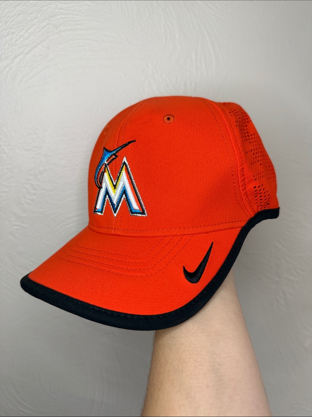 Nike Dri-FIT Miami Marlins Orange Classic99 Adjustable Hat Cap MLB